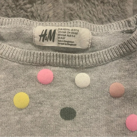 H&M Polka Dot Knitted Sweater - Picture 3 of 4